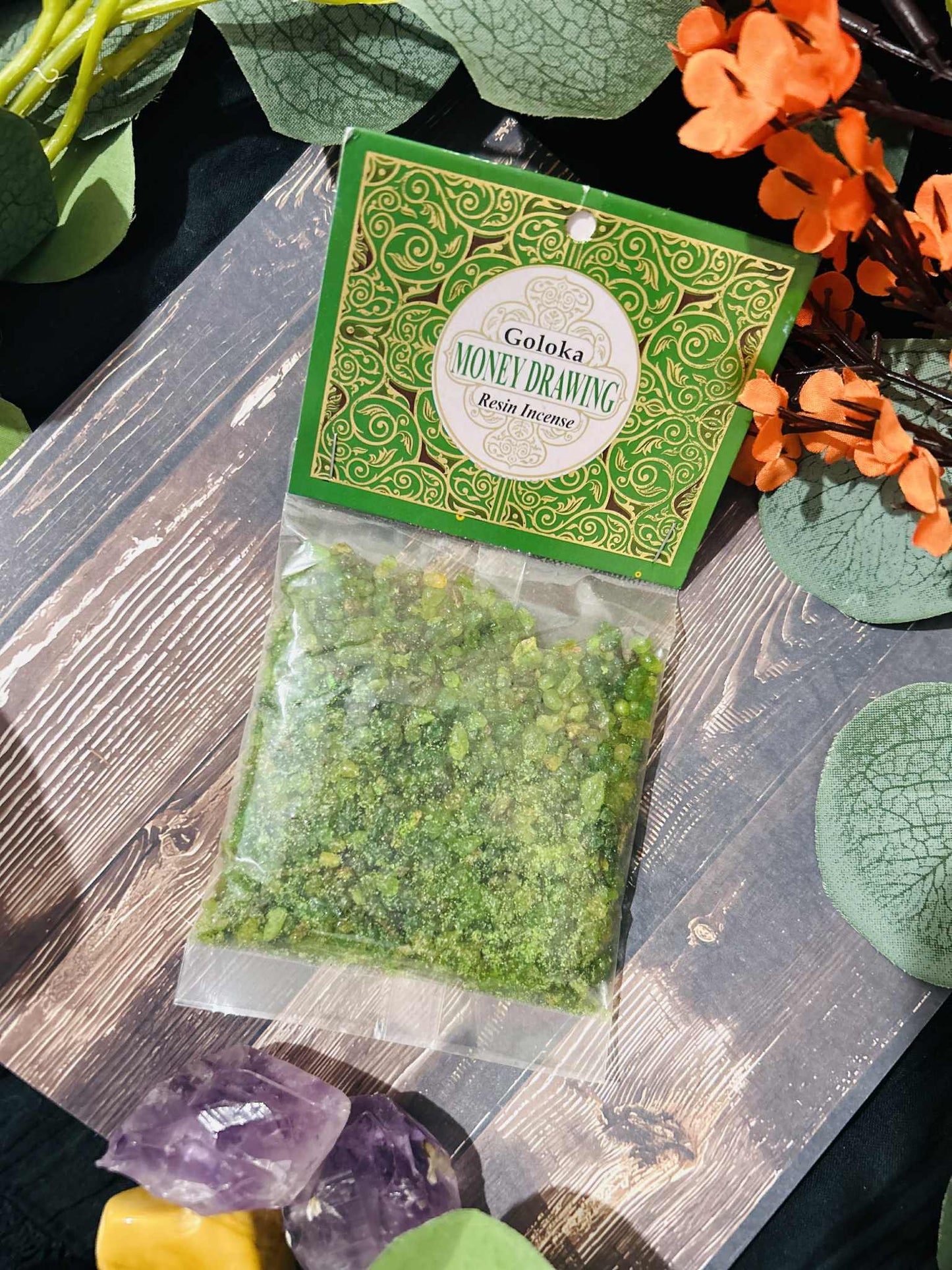 Money Drawing Resin Incense