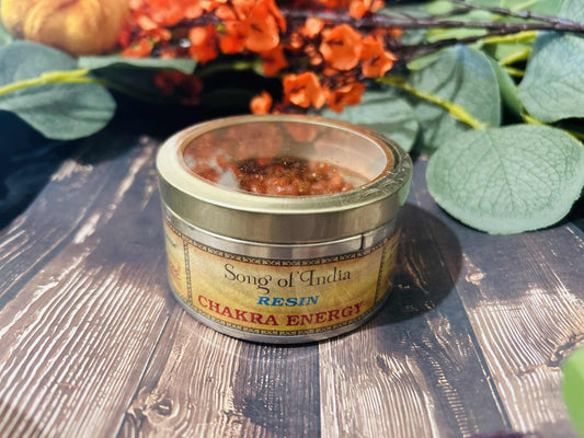 Chakra Energy Resin Tin