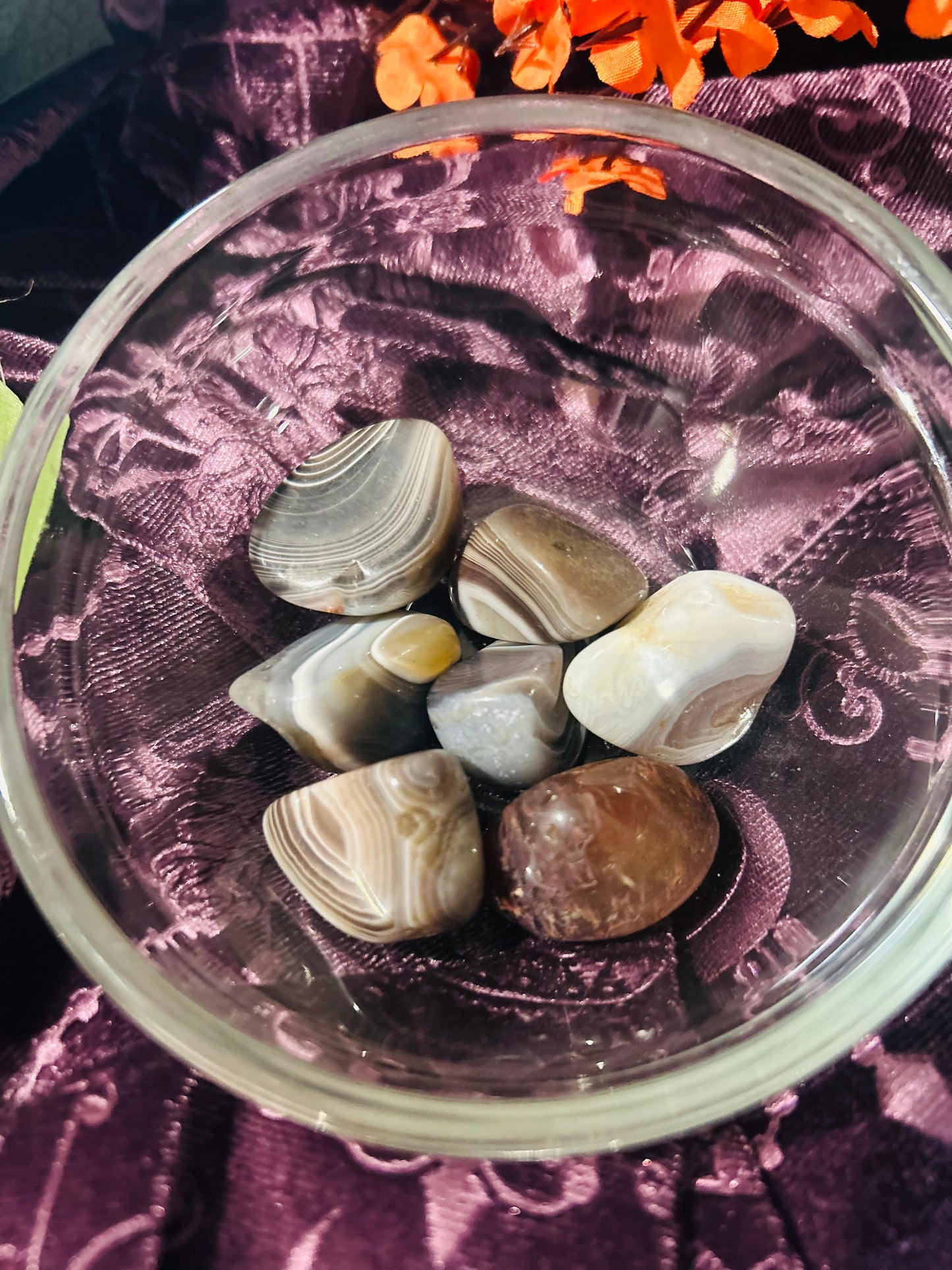 Botswana Agate Tumbled Stone