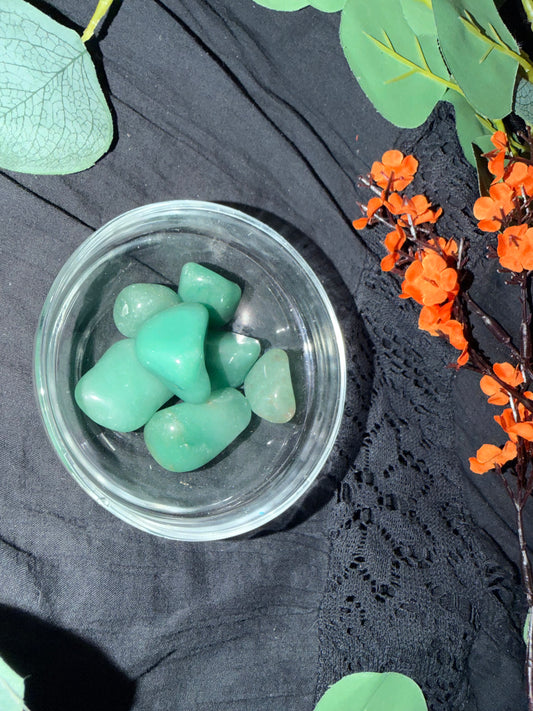 Green Adventurine tumbled stone