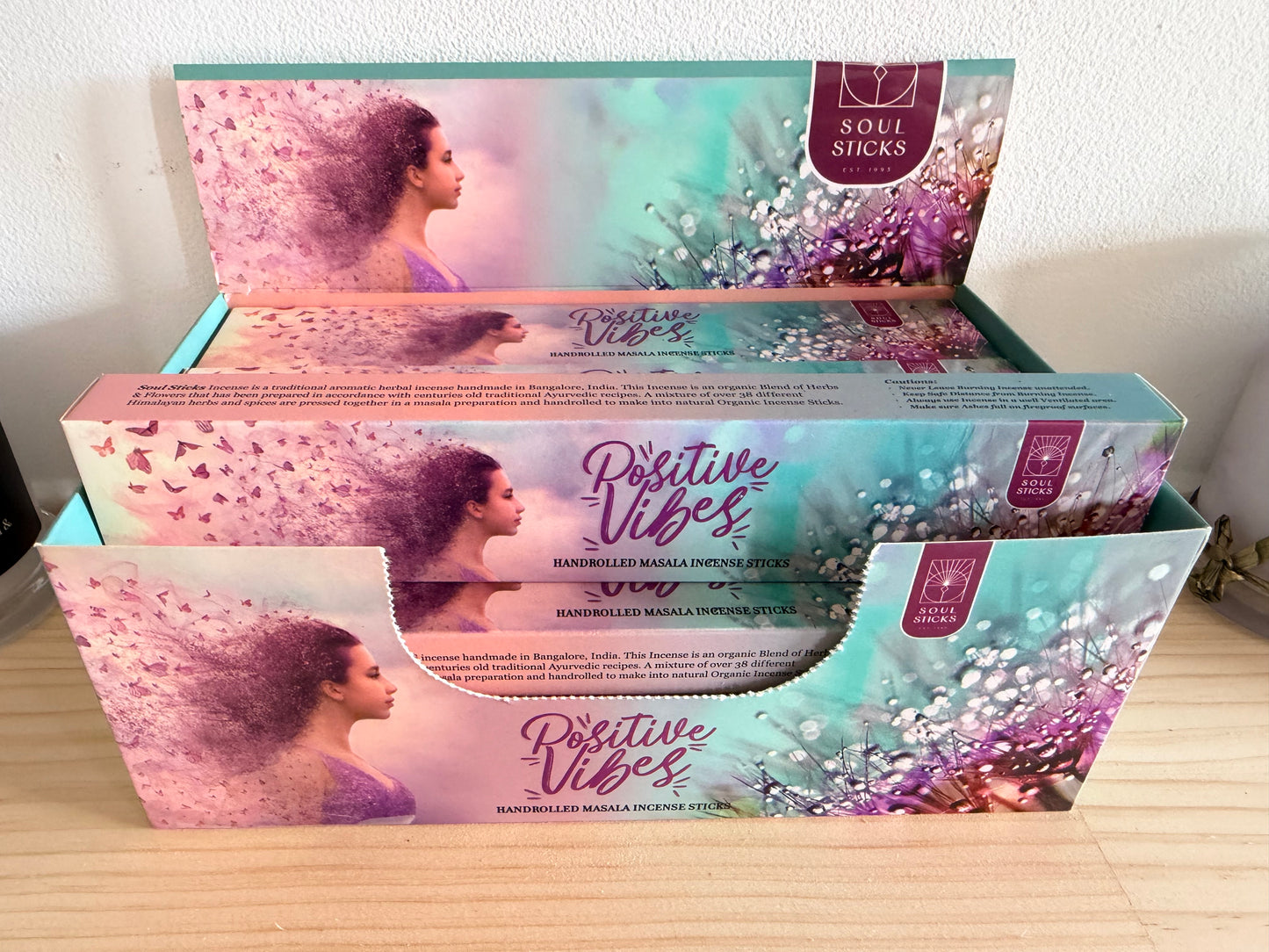 Positive vibes incense