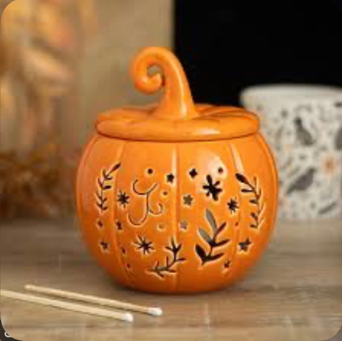 Orange Folk Pumpkin Oil Burner