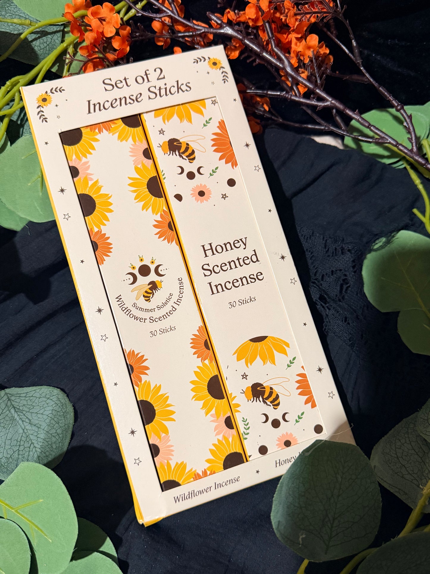 Honey & Wildflower set of 2 incense sticks