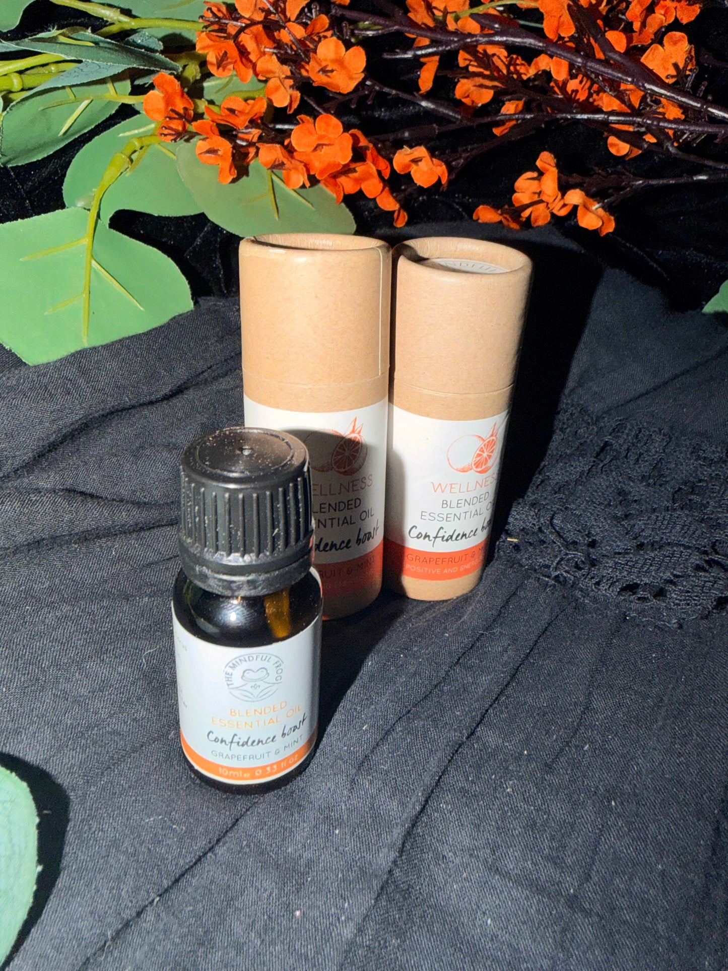 The mindful frog - confidence boost essential oil blend