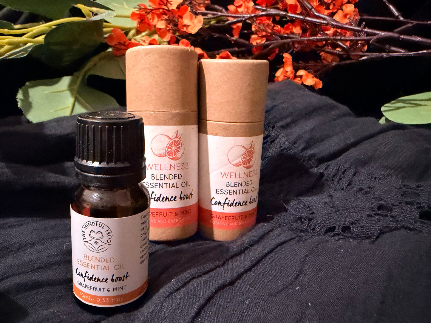 The mindful frog - confidence boost essential oil blend