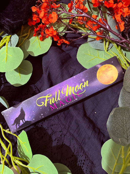 Full moon magic incense