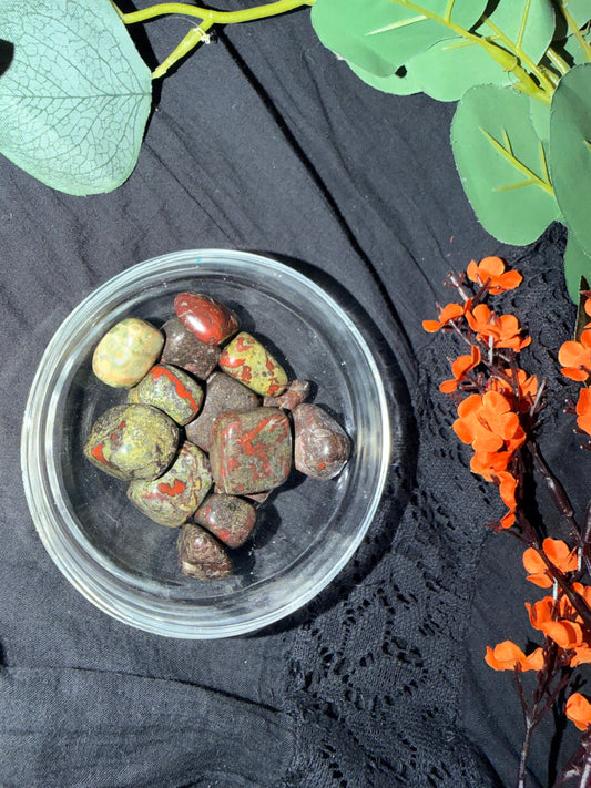 Dragons Blood Tumbled Stone
