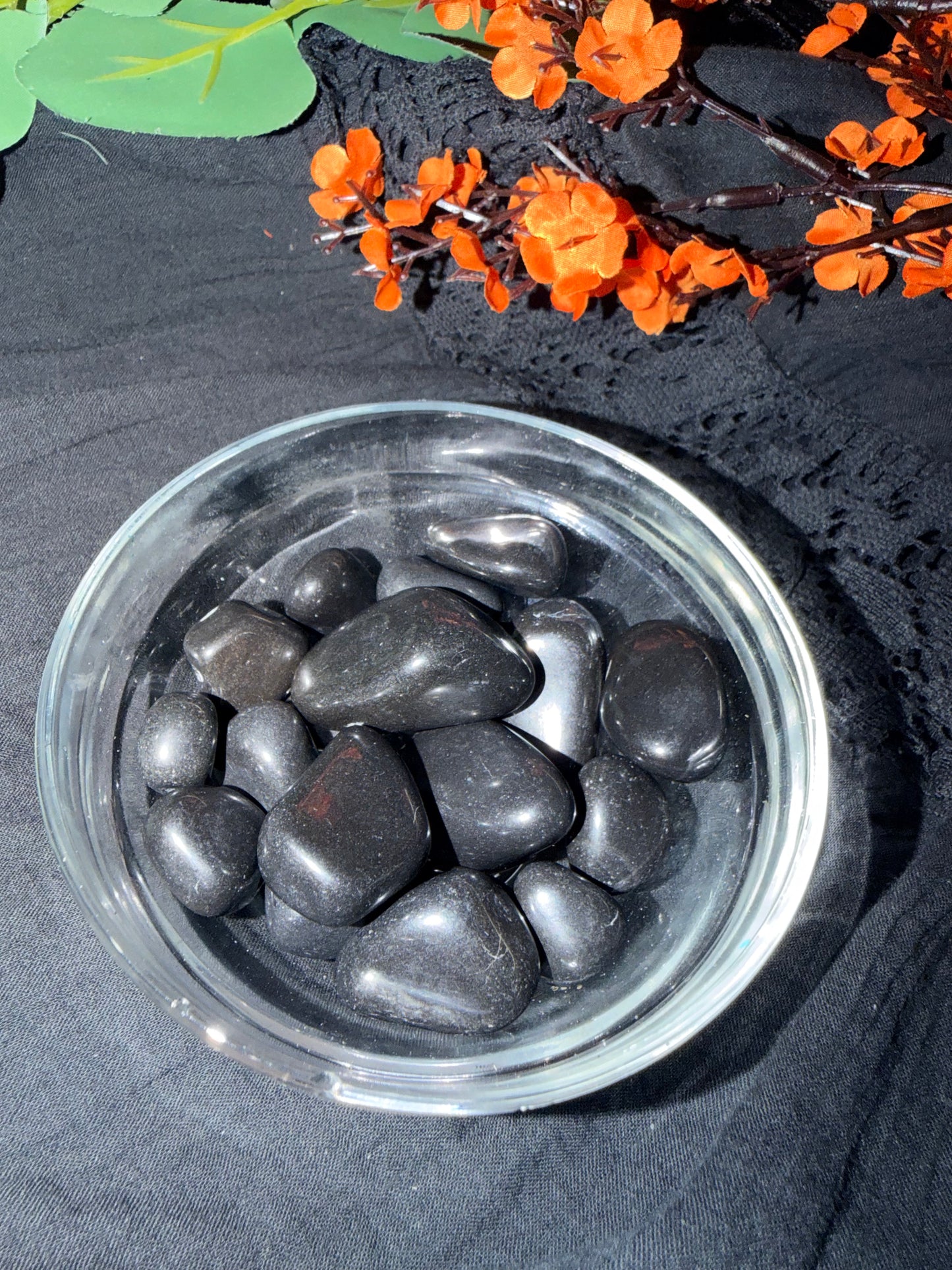 Black Tourmaline tumbled stone