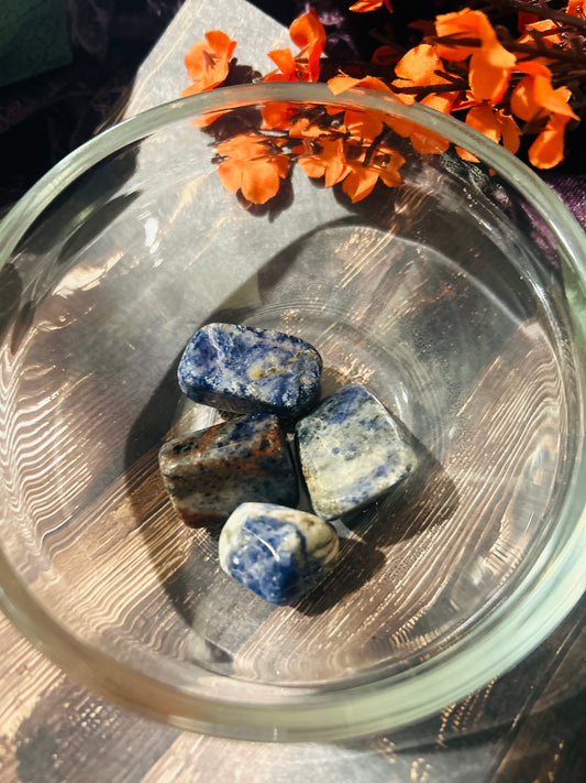 Sodalite Tumbled Crystal