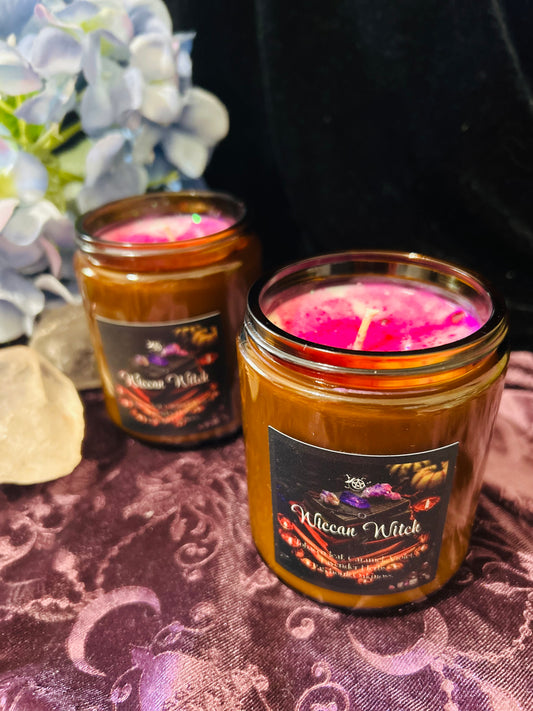 Wiccan Witch Candle