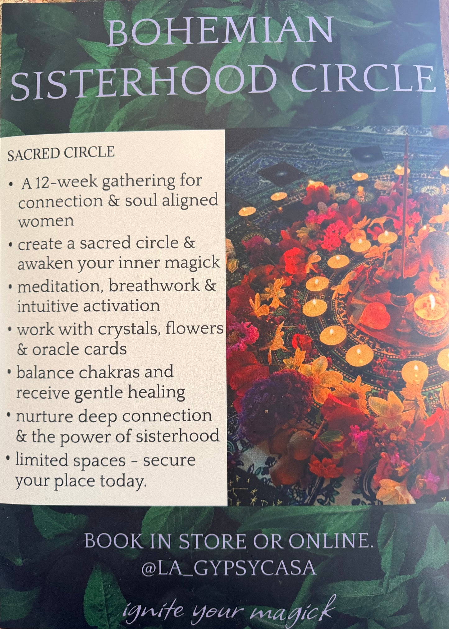Bohemian SisterHood Circle
