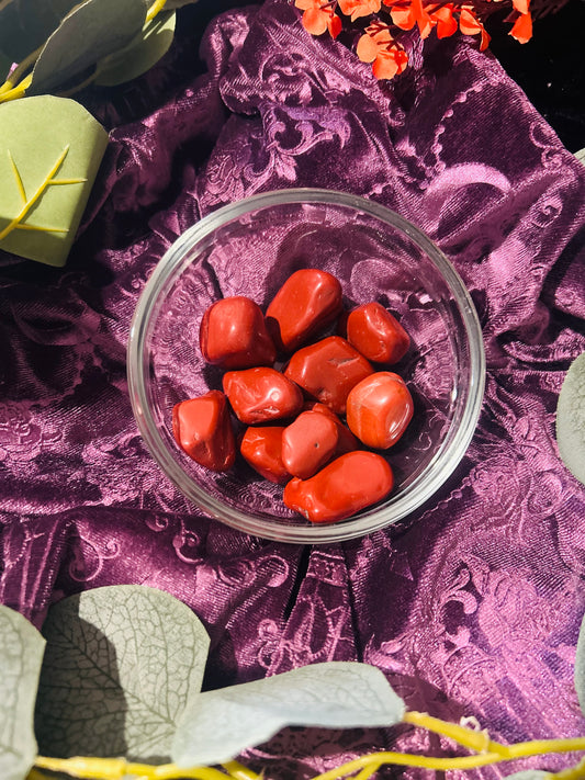 Red Jasper Tumbled Stone
