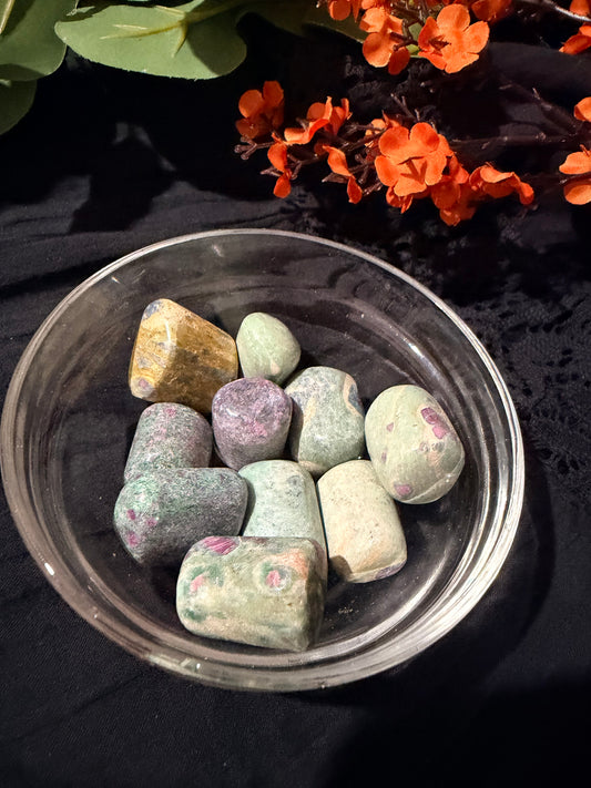 Fuschite Tumbled Stone