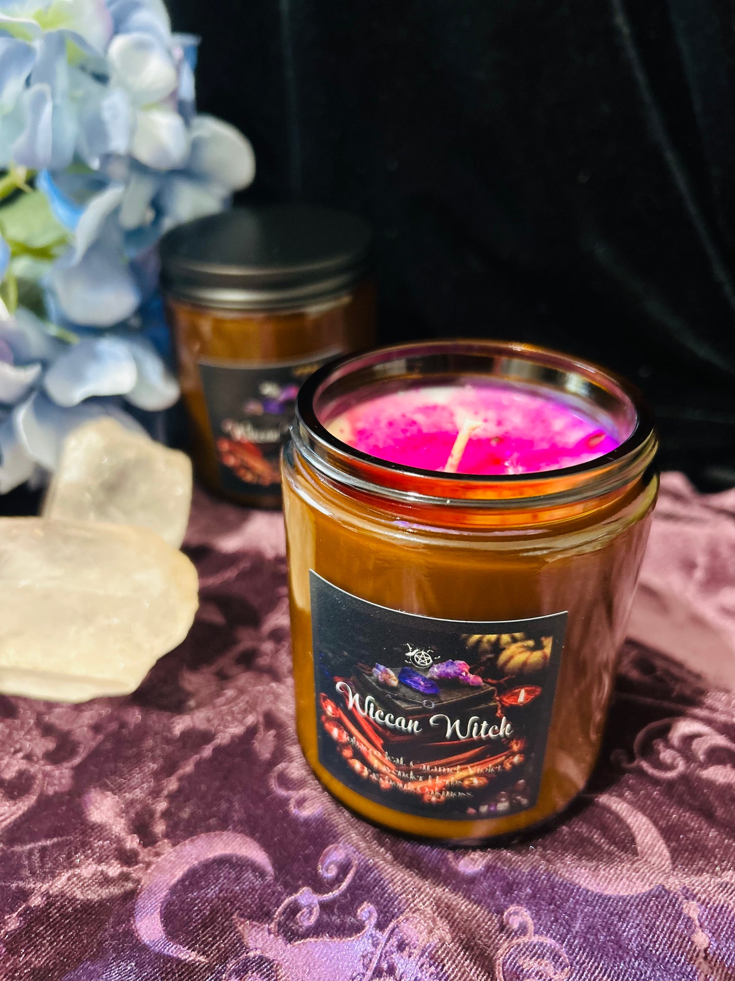 Wiccan Witch Candle