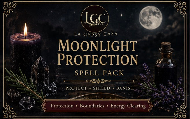 Moonlight Protection Spell Pack