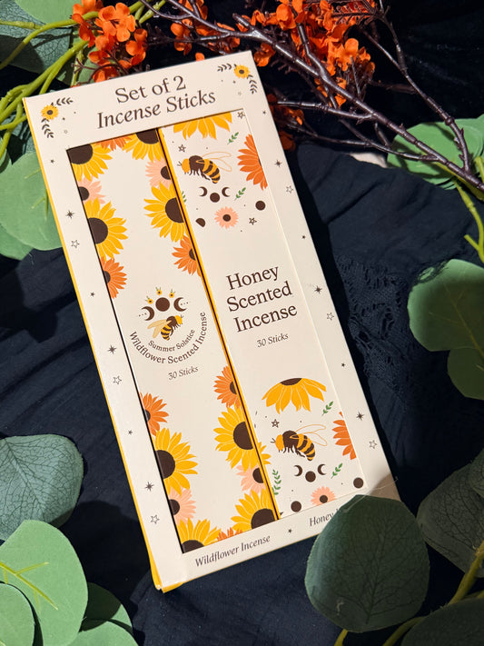 Honey & Wildflower set of 2 incense sticks