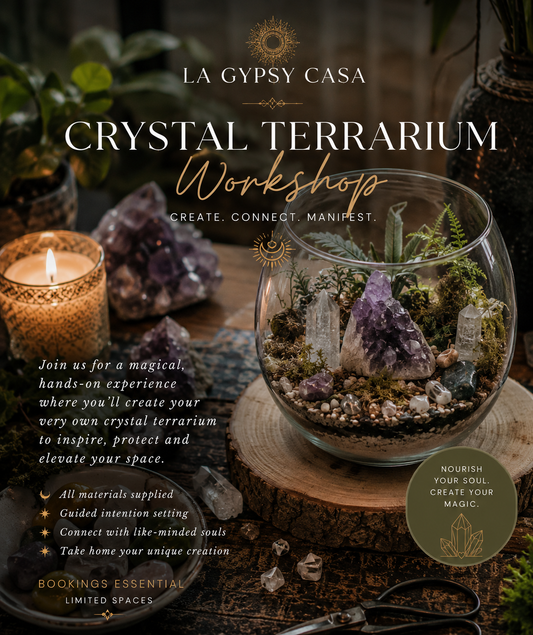 Crystal Terrarium Workshop