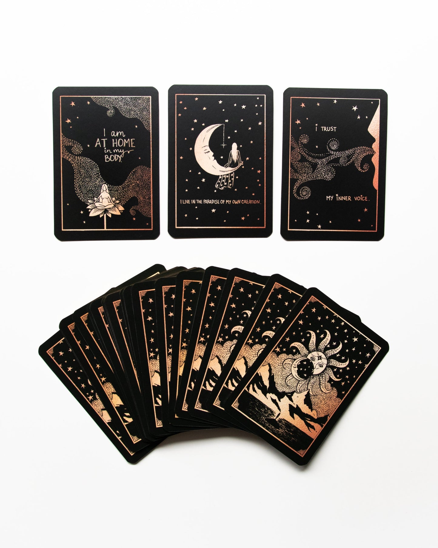 Dreamy Moons Affirmations Cards