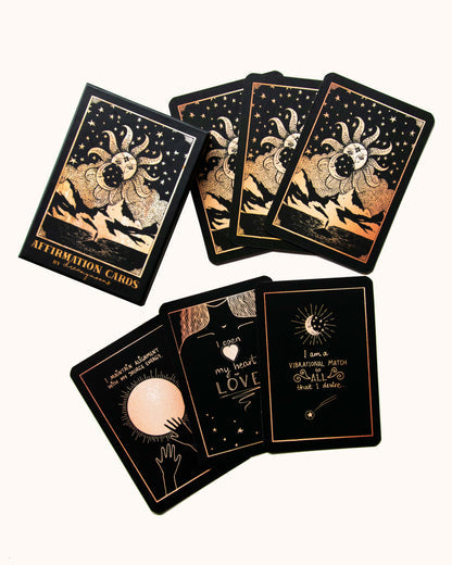 Dreamy Moons Affirmations Cards