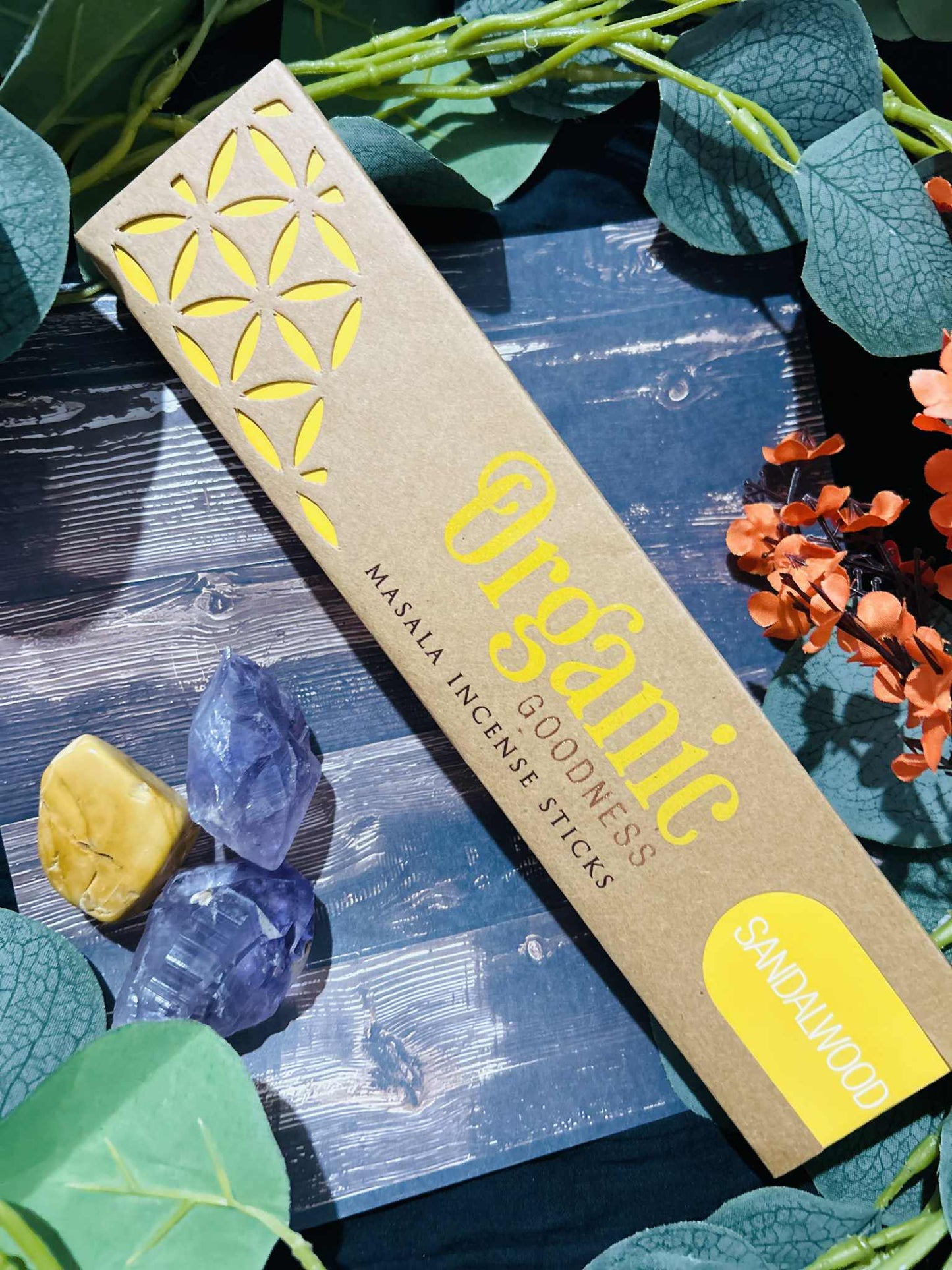Organic Goodness Sandalwood Incense Sticks