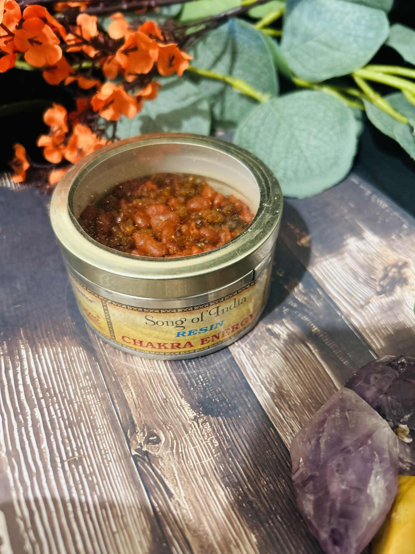 Chakra Energy Resin Tin